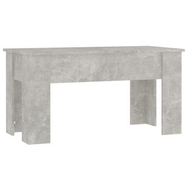 vidaXL Τραπεζάκι Σαλονιού Γκρι Σκυρ. 101x49x52cm Επεξεργασμένο Ξύλο 1 τεμ.