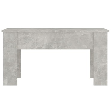 vidaXL Τραπεζάκι Σαλονιού Γκρι Σκυρ. 101x49x52cm Επεξεργασμένο Ξύλο 1 τεμ.