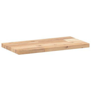 vidaXL Ράφι Πλωτό 40x20x2cm από Μασίφ Ξύλο Ακακίας χωρίς Επεξεργασία 1 τεμ.