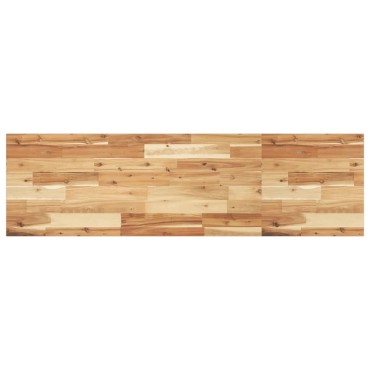 vidaXL Ράφια Πλωτά 4 τεμ. 160x40x2cm από Μασίφ Ξύλο Ακακίας με Φινίρισμα Λαδιού