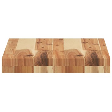 vidaXL Ράφια Πλωτά 3 τεμ. 40x30x4cm από Μασίφ Ξύλο Ακακίας με Φινίρισμα Λαδιού