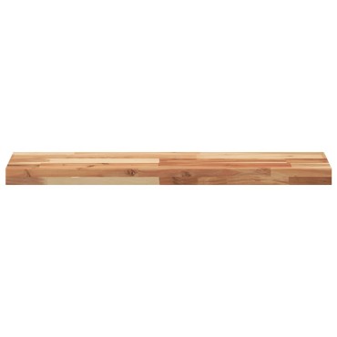 vidaXL Ράφια Πλωτά 2 τεμ. 100x20x4cm από Μασίφ Ξύλο Ακακίας με Φινίρισμα Λαδιού
