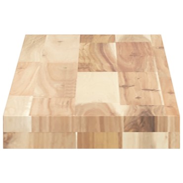 vidaXL Ράφια Πλωτά 3 τεμ. 100x20x4cm από Μασίφ Ξύλο Ακακίας
