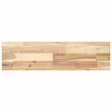 vidaXL Ράφια Πλωτά 3 τεμ. 100x20x4cm από Μασίφ Ξύλο Ακακίας
