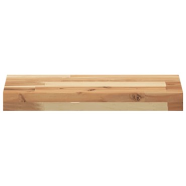 vidaXL Ράφι Πλωτό 60x20x4cm από Μασίφ Ξύλο Ακακίας με Φινίρισμα Λαδιού 1 τεμ.