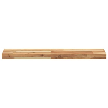 vidaXL Ράφια Πλωτά 3 τεμ. 80x20x4cm από Μασίφ Ξύλο Ακακίας με Φινίρισμα Λαδιού