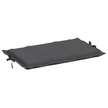 vidaXL Μαξιλάρι Ξαπλώστρας Ανθρακί 186x58x4cm Ύφασμα