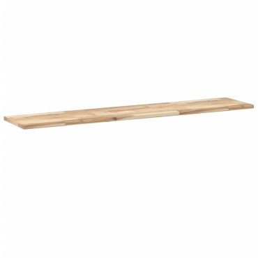 vidaXL Ράφια Κρεμαστά 2 τεμ. 160x30x2cm Ακατέργαστο Μασίφ Ξύλο Ακακίας
