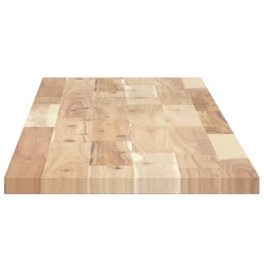 vidaXL Ράφια Κρεμαστά 2 τεμ. 160x30x2cm Ακατέργαστο Μασίφ Ξύλο Ακακίας