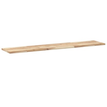 vidaXL Ράφια Κρεμαστά 2 τεμ. 160x30x2cm Ακατέργαστο Μασίφ Ξύλο Ακακίας