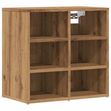vidaXL Ντουλάπι παπουτσιών Δρυς τεχνίτης 52x30x50cm 1 τεμ.