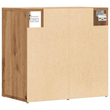 vidaXL Ντουλάπι παπουτσιών Δρυς τεχνίτης 52x30x50cm 1 τεμ.