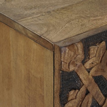 vidaXL Σετ Επίπλων Μπάνιου 3 τεμ. Καφέ 62x33x58cm