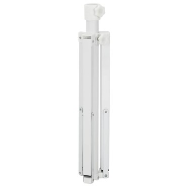 vidaXL Βάση Ομπρέλας Λευκό Ατσάλι for 25-32 χιλιοστά Pole