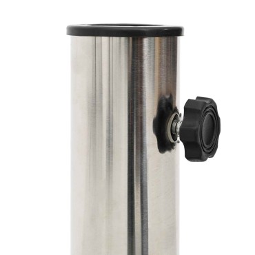 vidaXL Βάση παρασόλ για στύλους 40-50 χιλιοστών 26.45 kg Γκρι