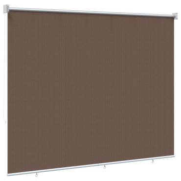 vidaXL Ρολό Εξωτερικού Χώρου 90% Φραγμός UV Taupe 220 x 140 cm HDPE