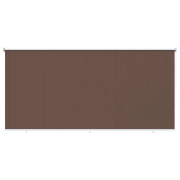 vidaXL Ρολό Εξωτερικού Χώρου 90% Φραγμός UV Taupe 350 x 140 cm HDPE