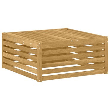 vidaXL 4 τεμ. Σειρά Καναπέ Εξωτερικού Λευκό 79x79x37cm  Τετραθέσιος