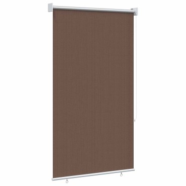 vidaXL Ρολό Εξωτερικού Χώρου 90% Φραγμός UV Taupe 100 x 140 cm HDPE