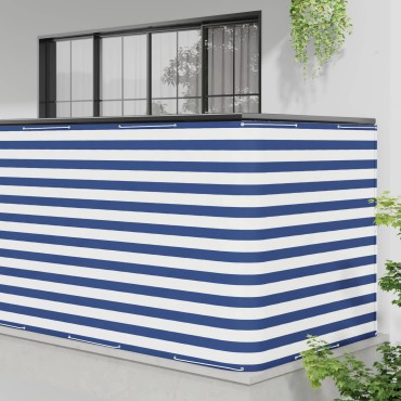 vidaXL Αδιάφανο σκίαστρο μπαλκονιού 150 x 300 cm