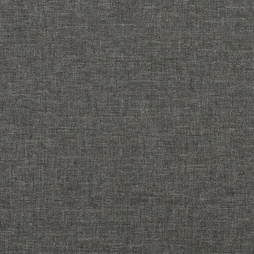 vidaXL Στρώμα με Pocket Springs Μεσαίας Σκληρότητας Σκ. Γκρι 152x203x20cm Ύφασμα Queen 1 τεμ. - Διπλό