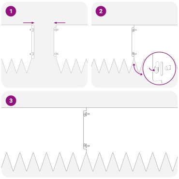 vidaXL Περίγραμμα γκαζόν 10 τμχ. 103 x 30 εκατοστά Stainless Steel