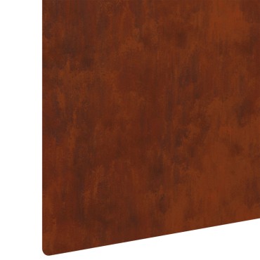 vidaXL Περίγραμμα γκαζόν 30 τμχ. 100 x 15 cm Ατσάλι Σκ rusty