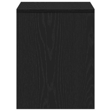 vidaXL Σκαμπό Ντυσίματος Μαύρη δρυς 70x35x45cm 1 τεμ.