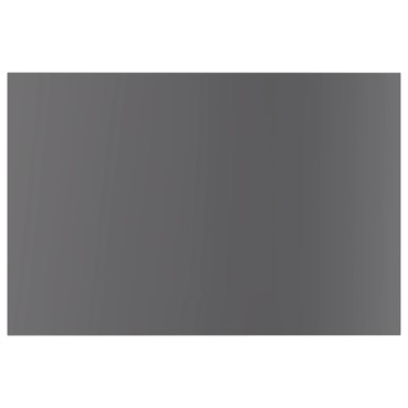 vidaXL Ράφια Βιβλιοθήκης 4 τεμ. Γυαλ. Γκρι 60x40x1,5cm Μοριοσανίδα