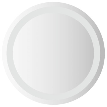 vidaXL Καθρέφτης Μπάνιου LED Στρογγυλός 40 εκ.