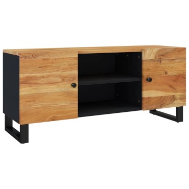 vidaXL Έπιπλο Τηλεόρασης 105x33x46cm από Μασίφ Ξύλο Ακακίας