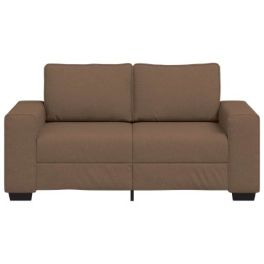 vidaXL Διθέσιος Καναπές Καφέ 160x77x82cm Ύφασμα