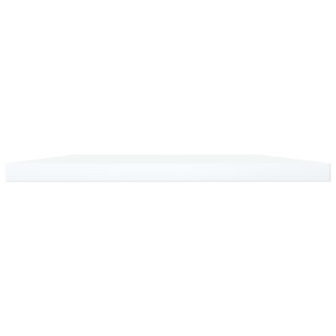 vidaXL Ράφια Βιβλιοθήκης 8 τεμ. Λευκά 100x30x1,5cm από Μοριοσανίδα