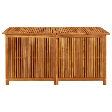 vidaXL Μπαούλο Αποθήκευσης Κήπου 150x80x75cm από Μασίφ Ξύλο Ακακίας 1 τεμ.