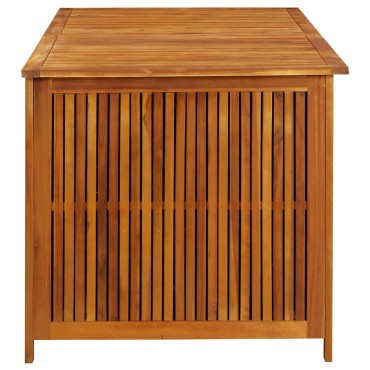 vidaXL Μπαούλο Αποθήκευσης Κήπου 150x80x75cm από Μασίφ Ξύλο Ακακίας 1 τεμ.