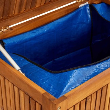 vidaXL Μπαούλο Αποθήκευσης Κήπου 150x80x75cm από Μασίφ Ξύλο Ακακίας 1 τεμ.