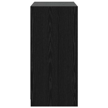 vidaXL Ντουλάπι Μαύρη δρυς 77 x 48 x 102 cm Επεξεργασμένο Ξύλο