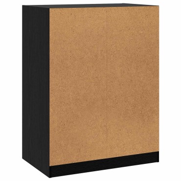 vidaXL Ντουλάπι Μαύρη δρυς 77 x 48 x 102 cm Επεξεργασμένο Ξύλο