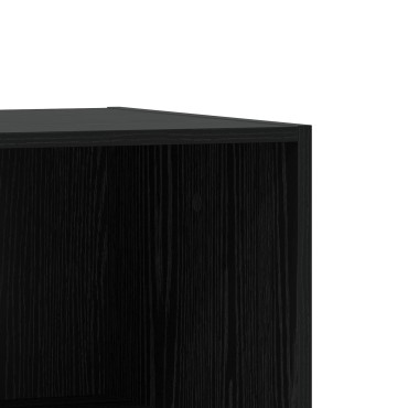 vidaXL Ντουλάπι Μαύρη δρυς 77 x 48 x 102 cm Επεξεργασμένο Ξύλο