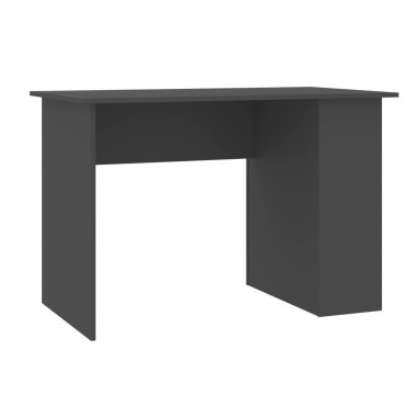 vidaXL Γραφείο Γκρι 110x60x73cm από Μοριοσανίδα 1 τεμ.
