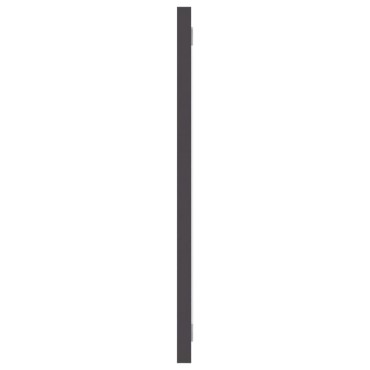 vidaXL Καθρέφτης Μπάνιου Γκρι 100x1,5x37cm από Μοριοσανίδα 1 τεμ.