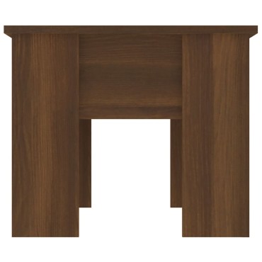 vidaXL Τραπεζάκι Σαλονιού Καφέ Δρυς 79x49x41cm Επεξεργασμένο Ξύλο 1 τεμ.