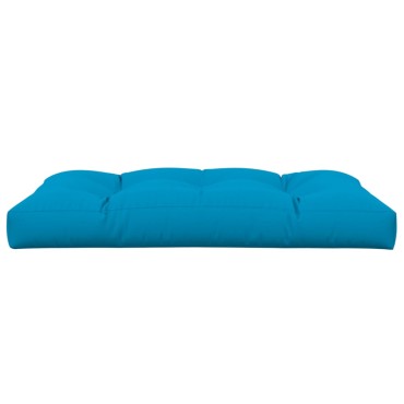 vidaXL Μαξιλάρι Παλέτας Μπλε 120x80x12cm Υφασμάτινο