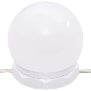 vidaXL Μπουντουάρ Σετ με LED Sonoma Δρυς από Επεξεργασμένο Ξύλο 60x40x140cm