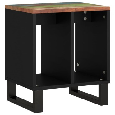 vidaXL Βοηθητικό Τραπέζι 40x31x46cm Μασίφ Ανακυκλ. & Επεξ. Ξύλο 1 τεμ.