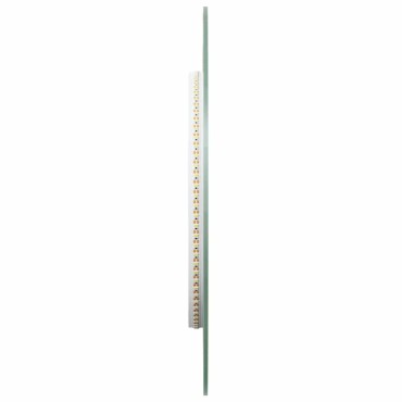 vidaXL Καθρέφτης Μπάνιου με LED Οβάλ 80 x 35 εκ.