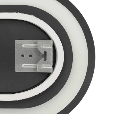 vidaXL Καθρέφτης Μπάνιου με LED Οβάλ 80 x 35 εκ.