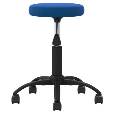 vidaXL Καρέκλα Τραπεζαρίας Μπλε Βελούδινη 31x(42-54) cm 1 τεμ.