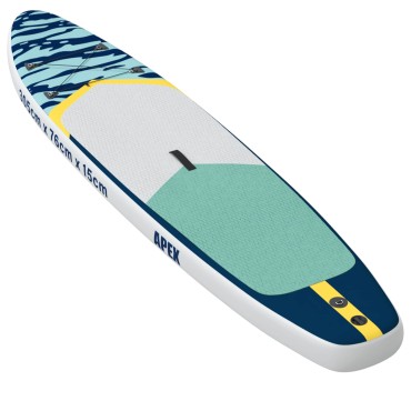 vidaXL Φουσκωτή σανίδα SUP APEX 305 x 76 x 15 cm Μπλε