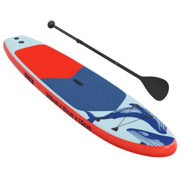 vidaXL Φουσκωτή σανίδα SUP SCYLLA 366 x 81 x 15 εκ Μπλε